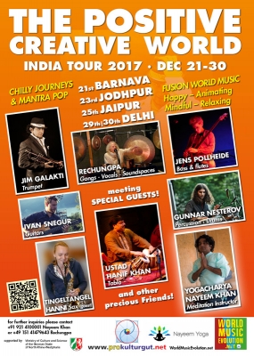 The Positive Creative World India Tour 2017
